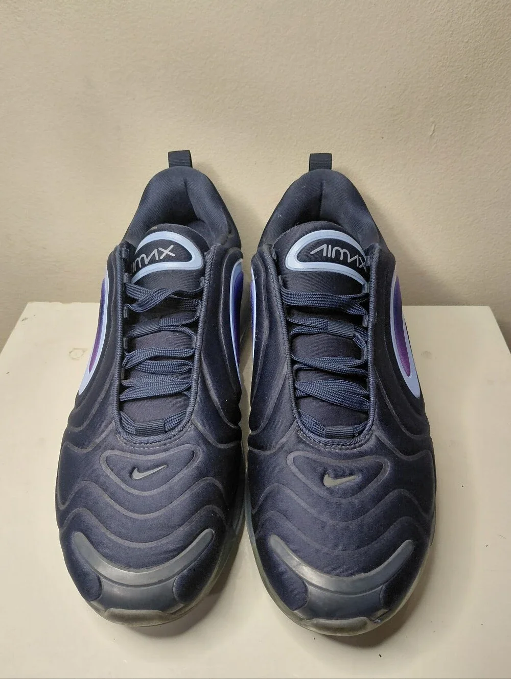 Nike Men’s Air Max 720 Obsidian Blue Fury Sneakers Size 10